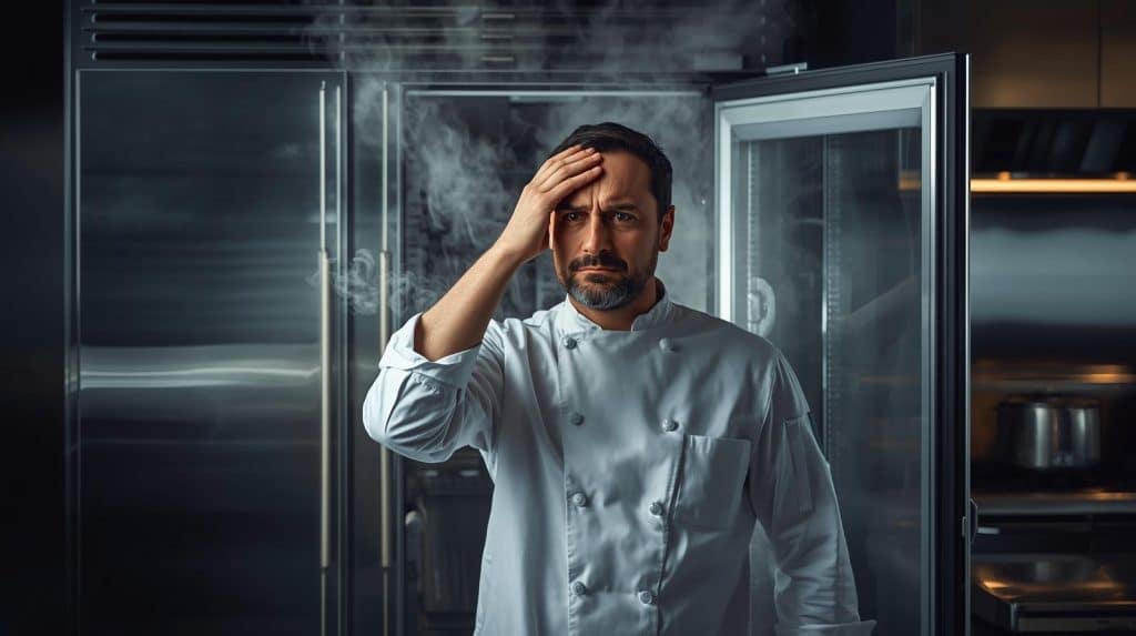 Panne chambre froide restaurant impact activité